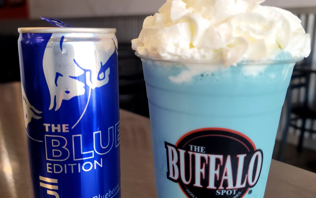 Encinal Brands® Debuts New Blueberry Red Bull Shake at All The Buffalo Spot Locations
